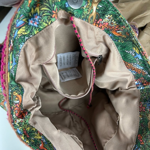 SAKROOTS BALI WANA RAINFOREST JUNGLE PRINT PURSE - Picture 5 of 9